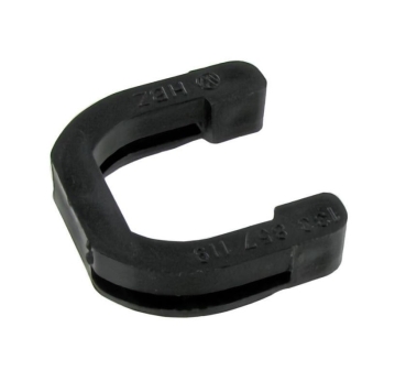 Glove box lock retaining clip